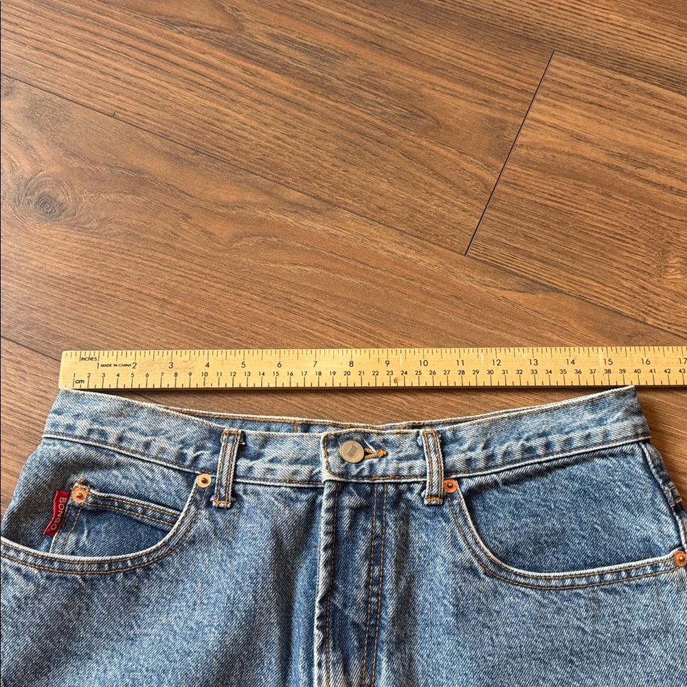 Vintage Bongo Jean shorts jorts size 13 - Picture 5 of 7